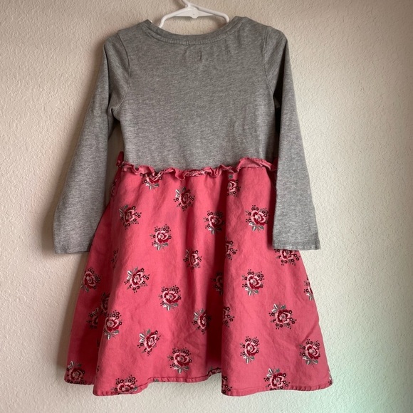 GAP Gray and Pink A-Line Casual Dress size 5 - Picture 2 of 5